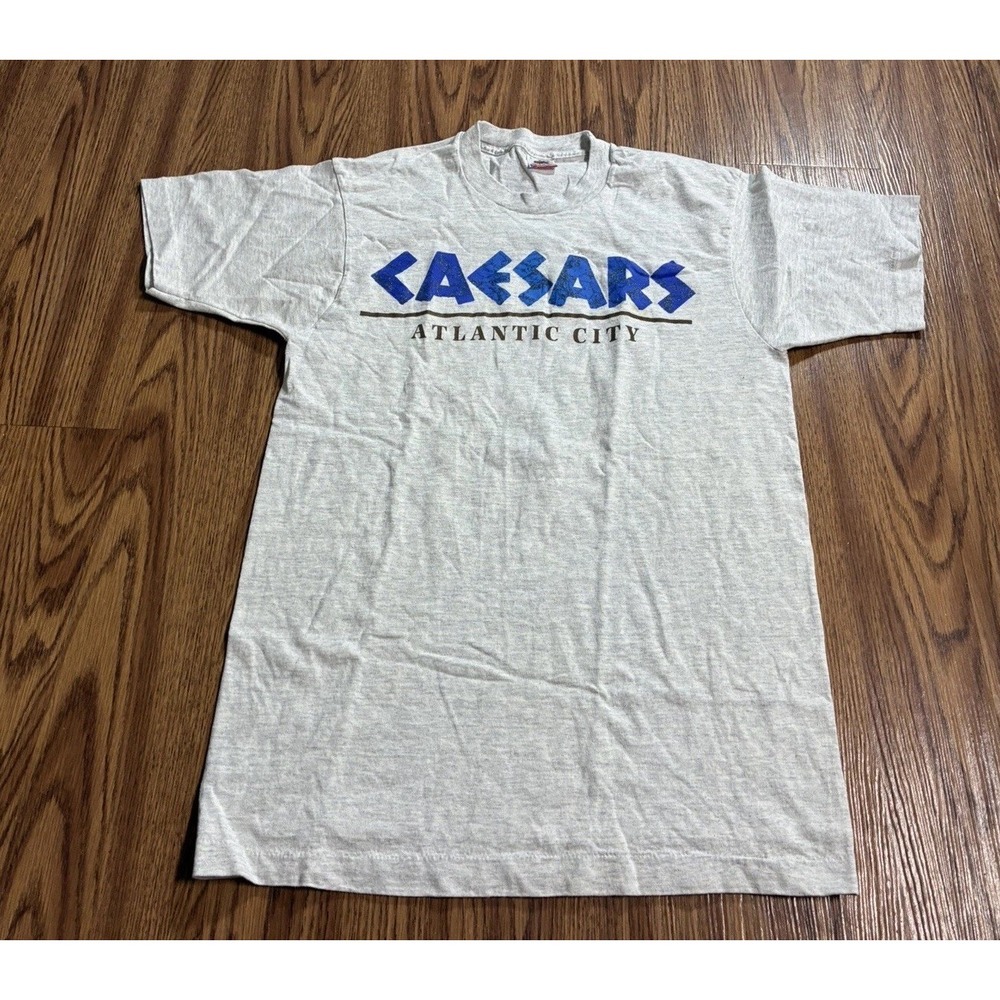 #J125 Men's Vintage 90s Caesars Atlantic City Shirt Large